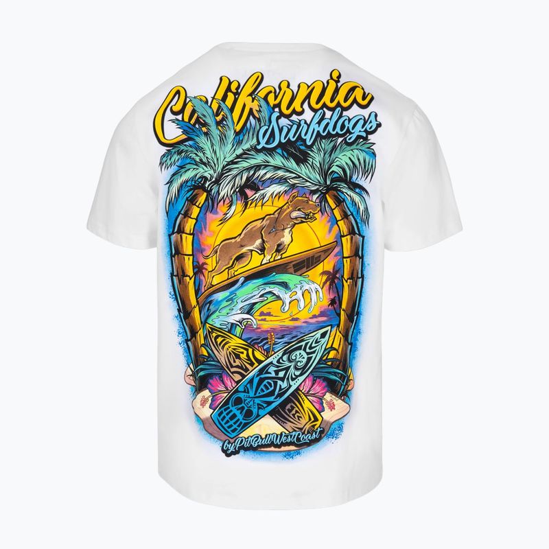 Koszulka męska Pitbull Surfdog white 2