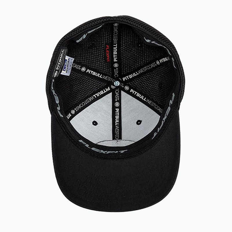 Czapka z daszkiem męska Pitbull Mesh Full Cap California Dog black 4