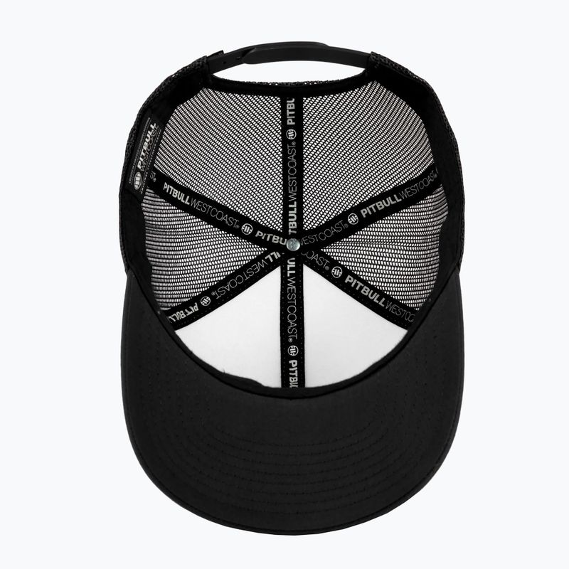 Czapka z daszkiem Pitbull Classic Boxing white/black 3