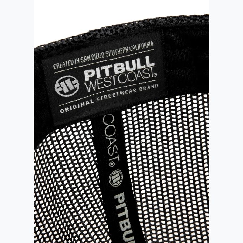 Czapka z daszkiem Pitbull Classic Boxing white/black 6