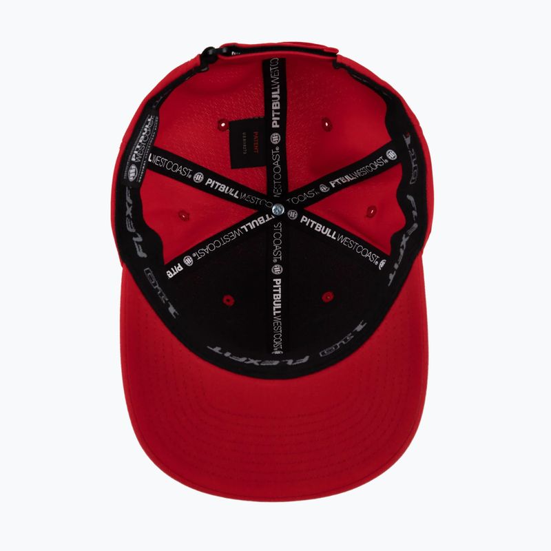 Czapka z daszkiem Pitbull Snapback Seascape red 3