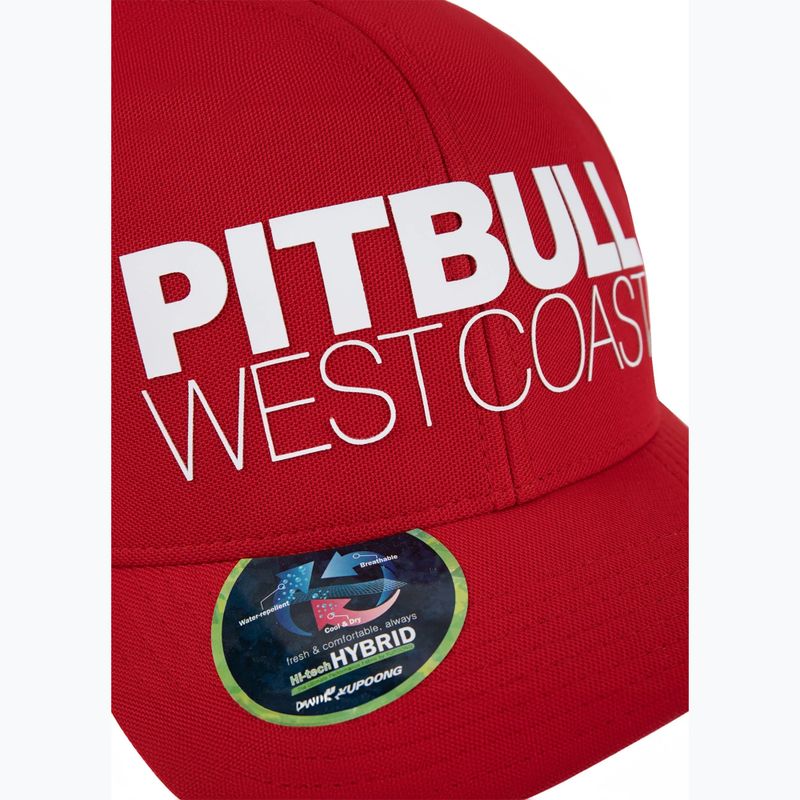 Czapka z daszkiem Pitbull Snapback Seascape red 4