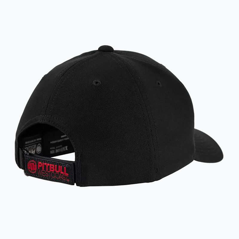 Czapka z daszkiem męska Pitbull Snapback Seascape black/red print 2