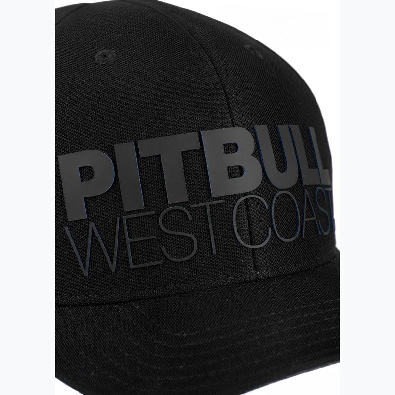 Czapka z daszkiem Pitbull Snapback Seascape black/red print 4