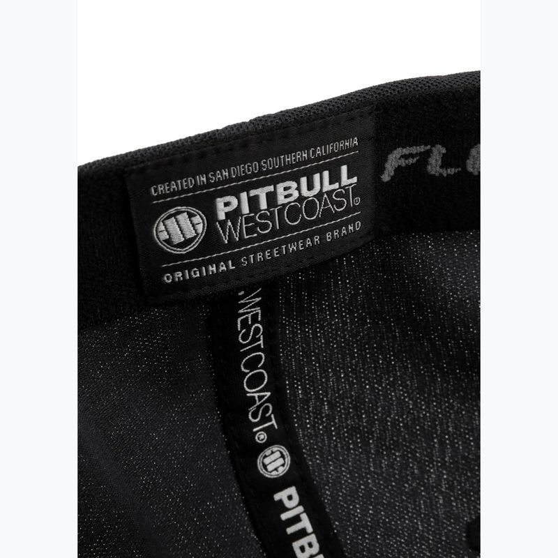Czapka z daszkiem Pitbull Snapback Seascape black/red print 6