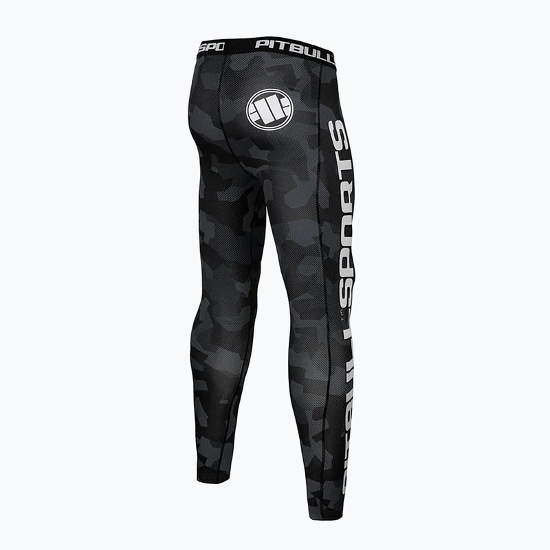 Legginsy męskie Pitbull Compr Pants Dillard grey camo 2