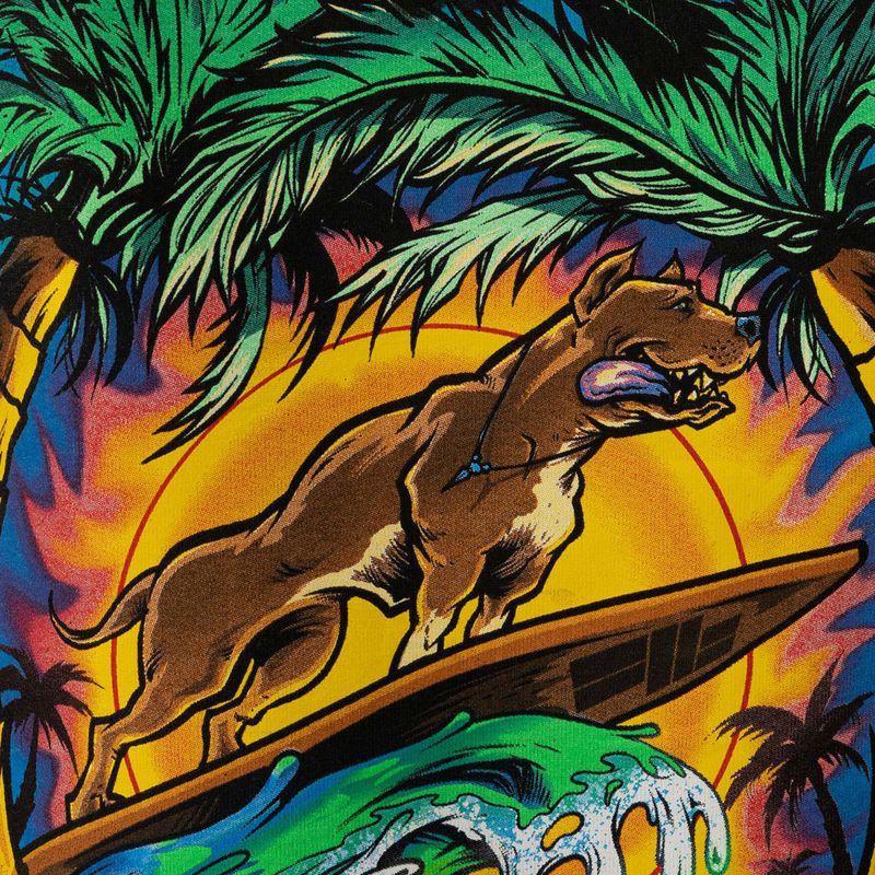 Koszulka damska Pitbull Surf Dog white 3