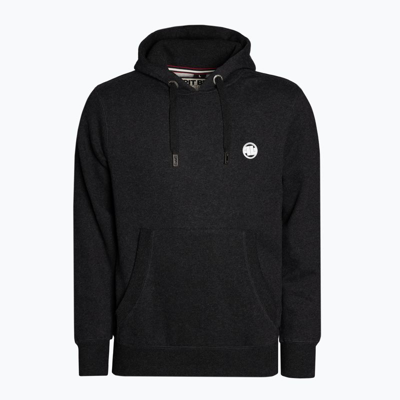 Bluza męska Pitbull Hooded Small Logo 21 charcoal