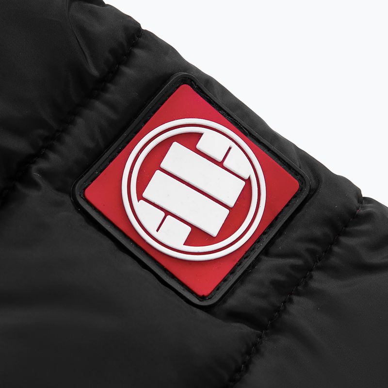 Kurtka zimowa męska Pitbull Padded Hooded Seacoast black 5
