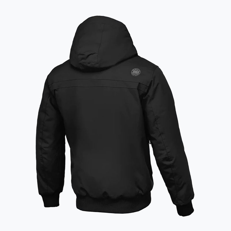 Kurtka zimowa męska Pitbull Balboa 2 Hooded  black 5