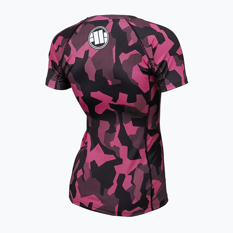 Rashguard damski Pitbull T-S Rash Dillard pink camo 2