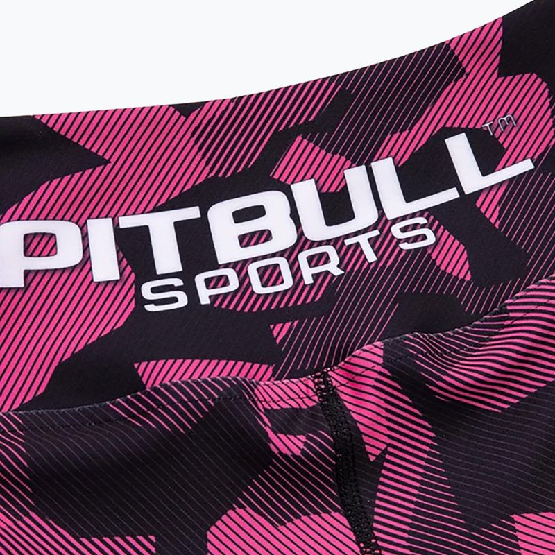 Legginsy damskie Pitbull Compr Pants Dillard pink camo 3