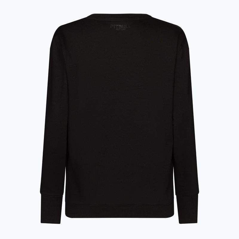Bluza damska Pitbull Crewneck Seascape black 2