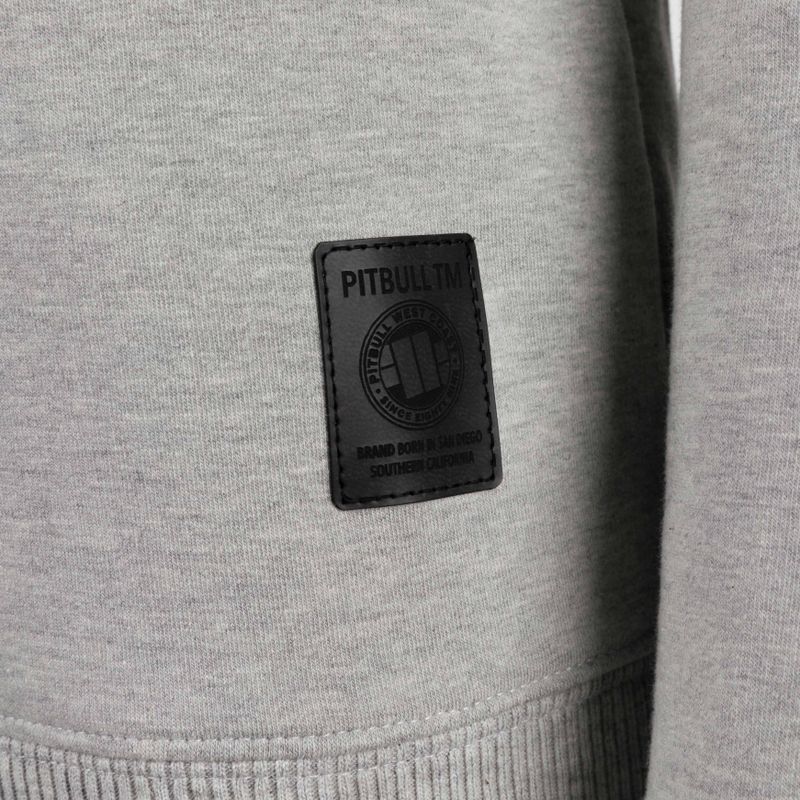 Bluza damska Pitbull Crewneck Seascape grey/melange 3