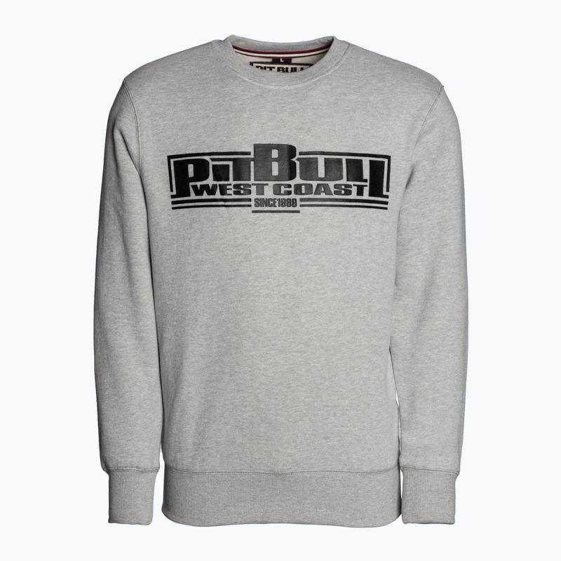 Bluza męska Pitbull Crewneck Classic Boxing 21 grey/melange