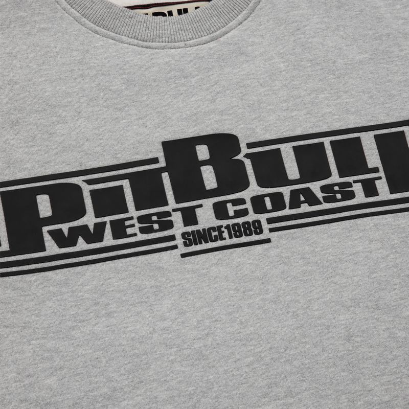 Bluza męska Pitbull Crewneck Classic Boxing 21 grey/melange 6
