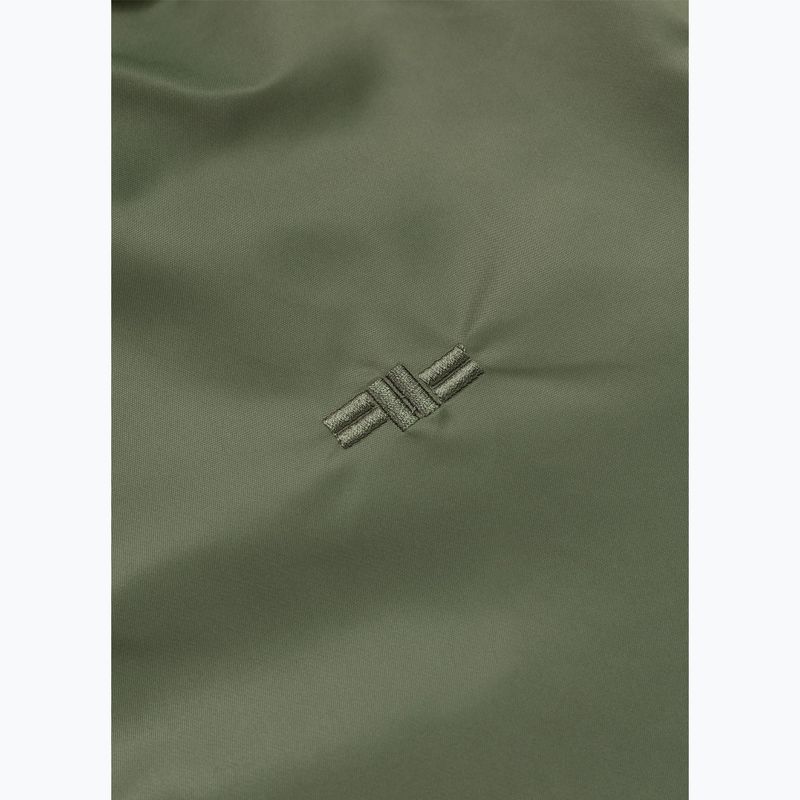 Kurtka męska Pitbull Sherpa Hooded Bomber olive 8