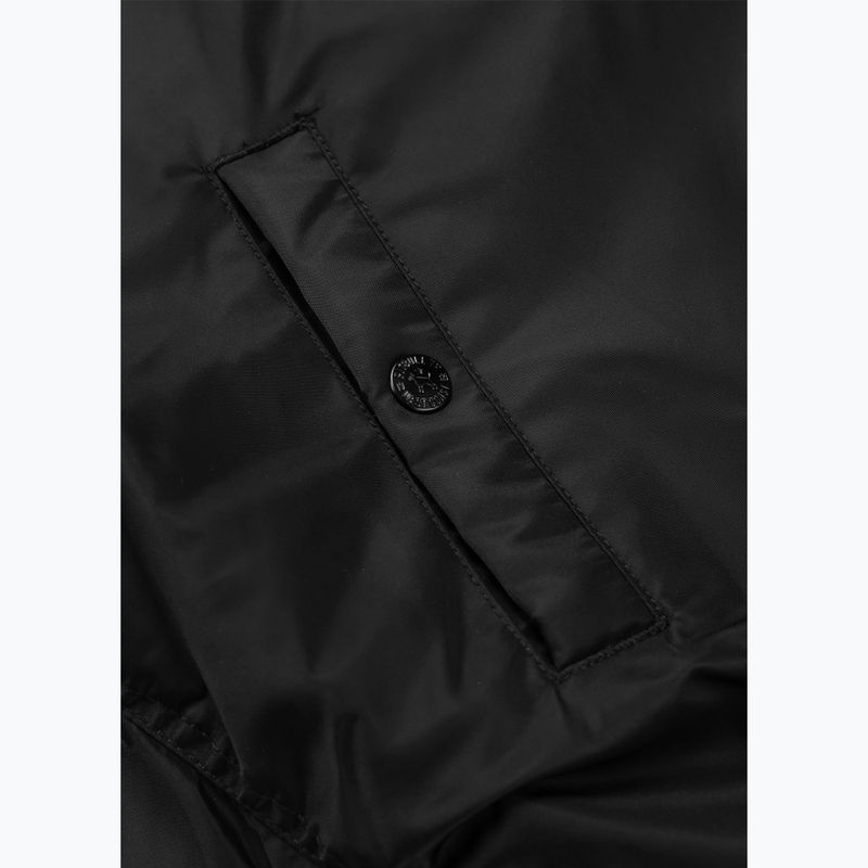 Kurtka męska Pitbull Sherpa Hooded Bomber black 14