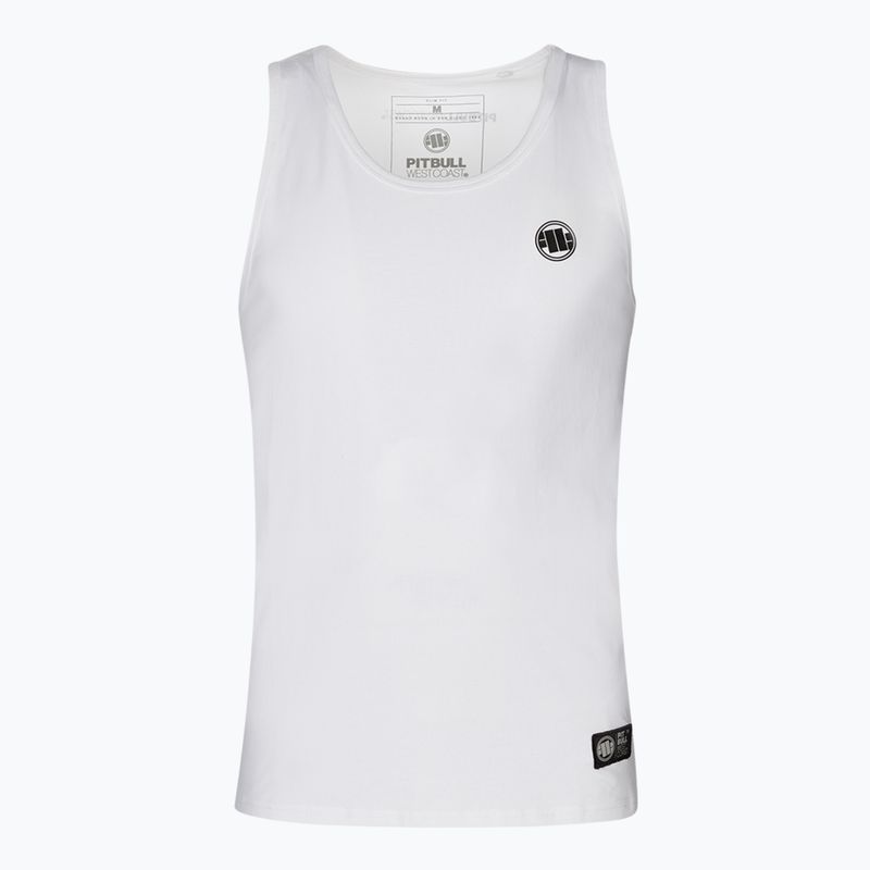 Koszulka męska Pitbull Koszulka Slim Fit Lycra Small Logo white