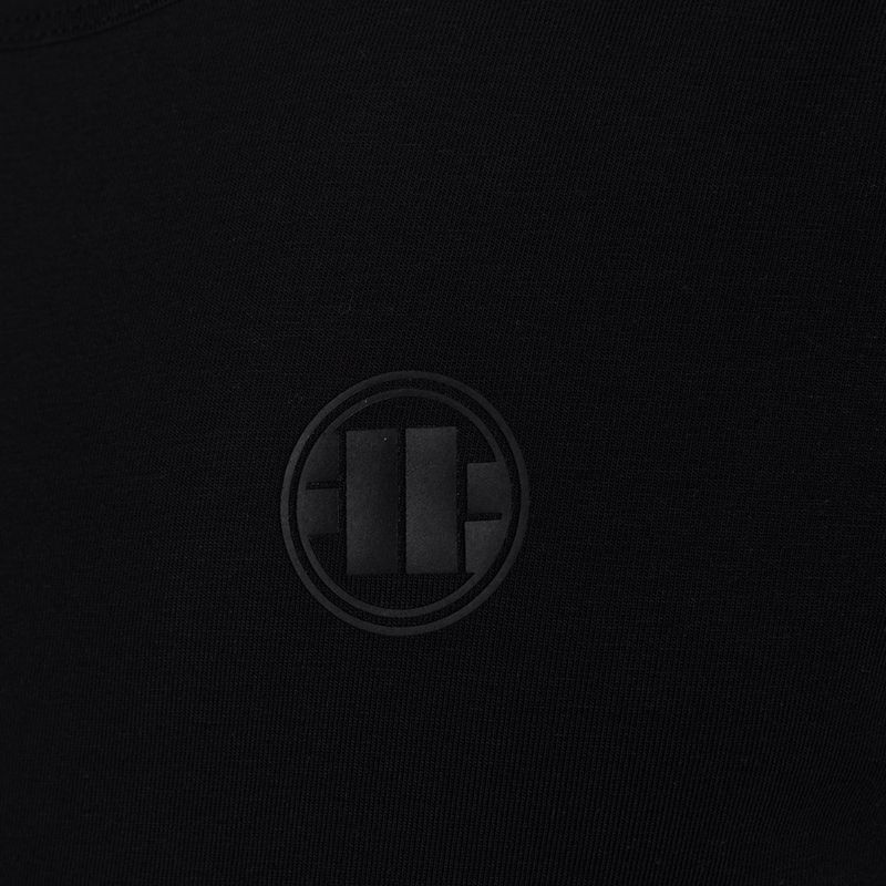 Koszulka męska Pitbull Koszulka Slim Fit Lycra Small Logo black 4