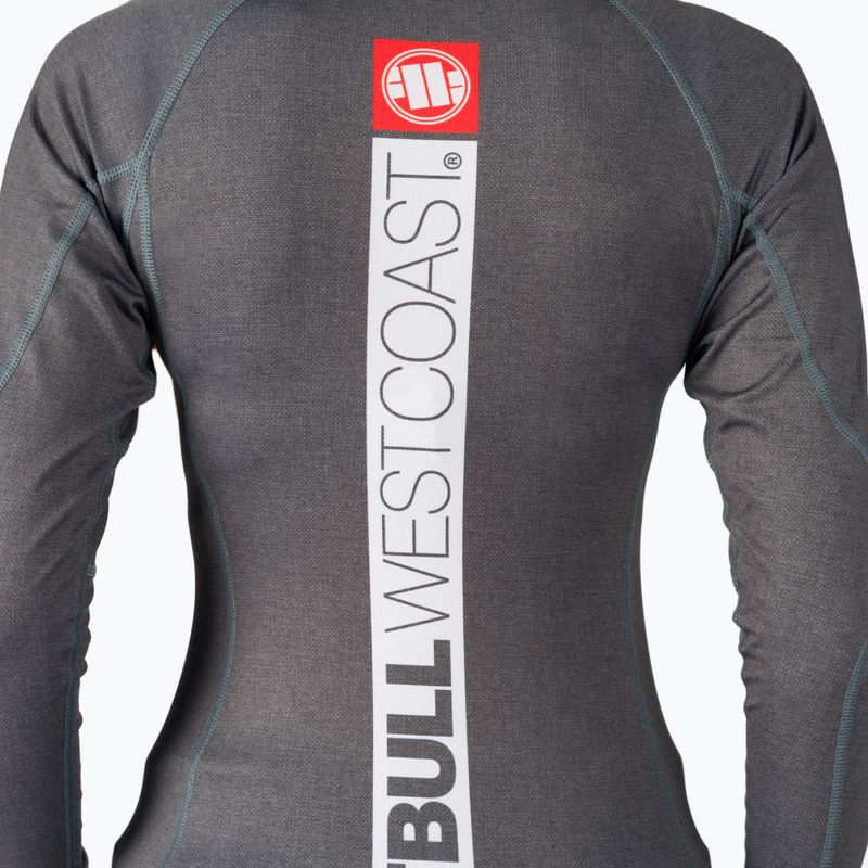 Rashguard longsleeve damski Pitbull Rash L-S Hilltop grey/melange 5