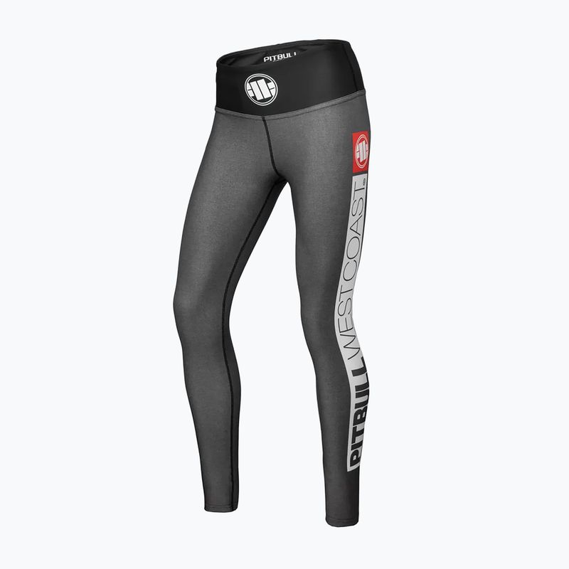Legginsy damskie Pitbull Compr Pants Hilltop grey