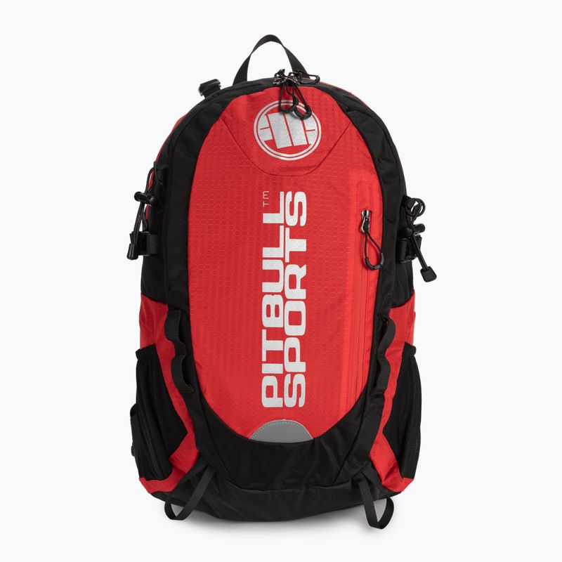 Plecak Pitbull Sports 30 l black/red