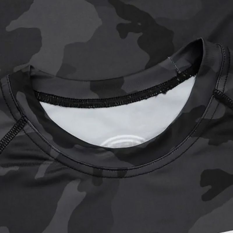 Rashguard damski Pitbull Rash T-S All black camo 4