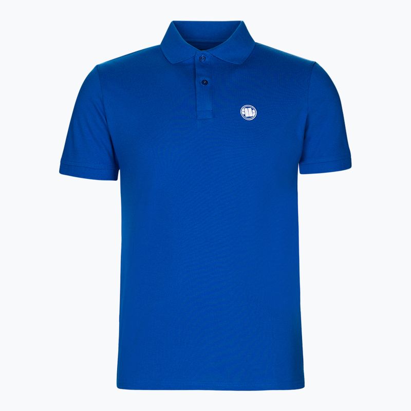 Koszulka polo męska Pitbull Polo Regular Logo royal blue