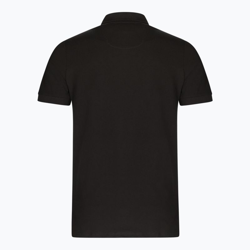 Koszulka polo męska Pitbull Polo Slim Logo black 2