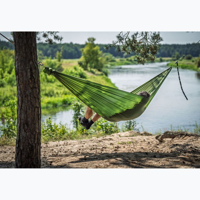 Hamak turystyczny Lesovik Bystry treetop green 5
