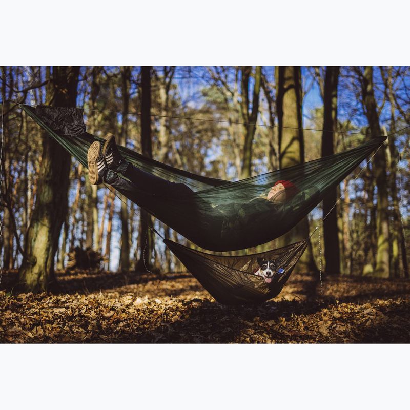 Hamak turystyczny Lesovik Sul forest green 4