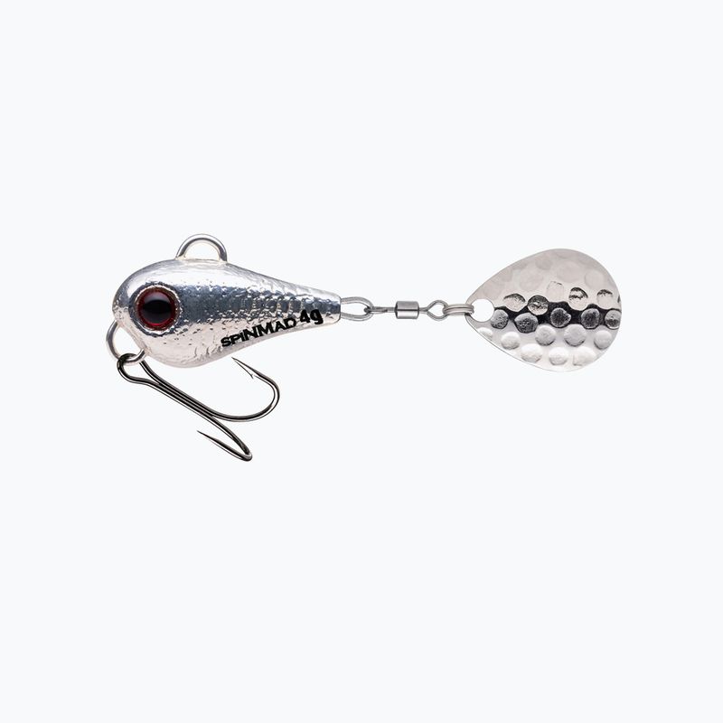Przynęta wirujący ogonek SpinMad Big Tail Spinners srebrna 1210