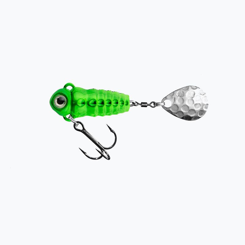 Przynęta wirujący ogonek SpinMad Crazy Bug Tail zielona 2413
