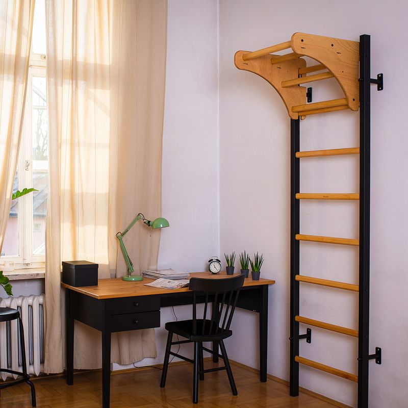 Drabinka gimnastyczna BenchK czarna BK-211B 14