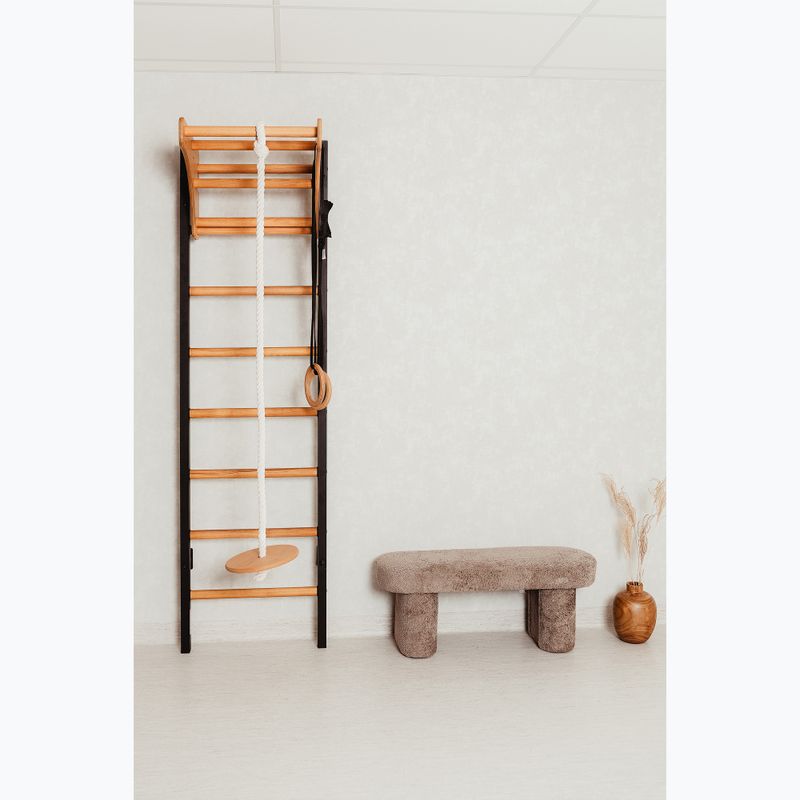 Drabinka gimnastyczna BenchK czarna BK-211B+A076 14