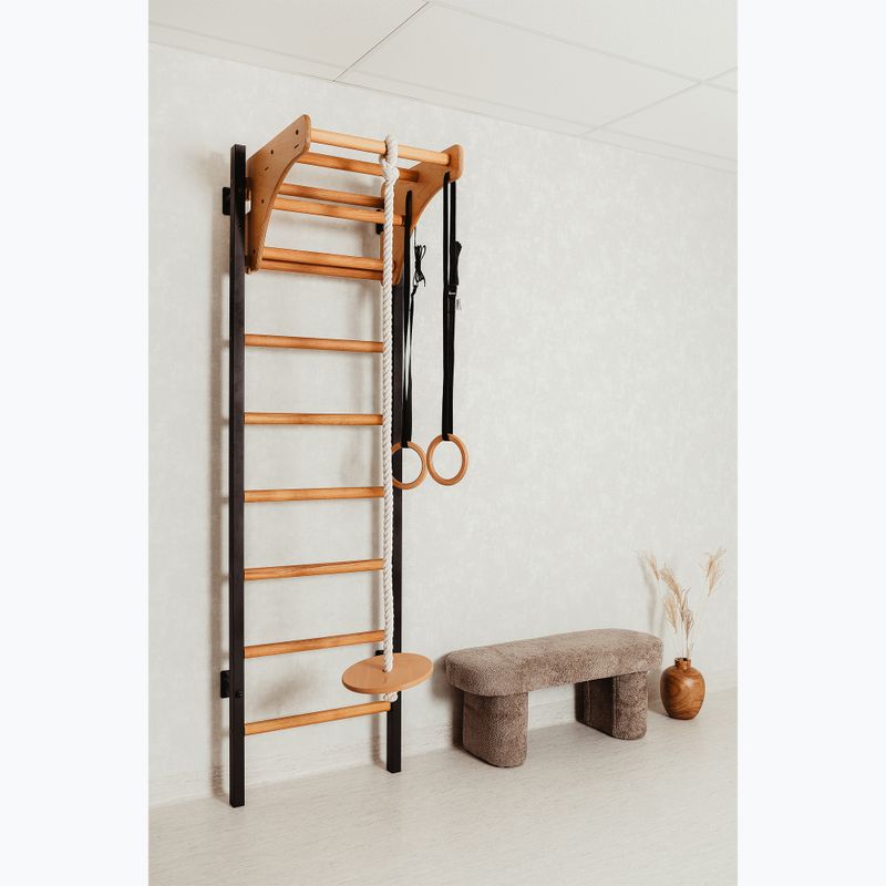 Drabinka gimnastyczna BenchK czarna BK-211B+A076 15