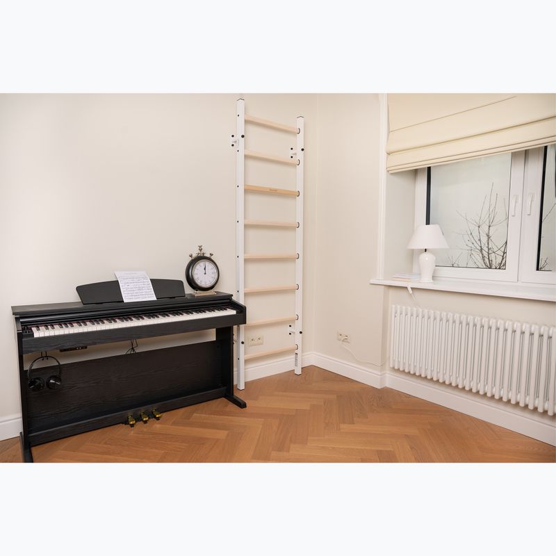 Drabinka gimnastyczna BenchK biała BK-200W 8