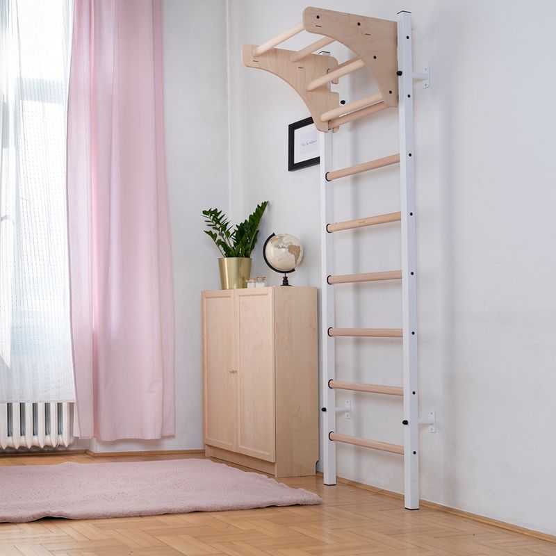 Drabinka gimnastyczna BenchK biała BK-211W 9