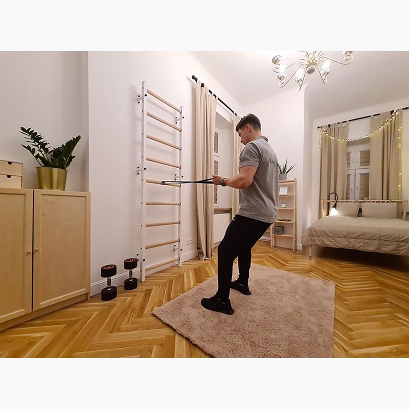 Drabinka gimnastyczna BenchK biała BK-700W 9