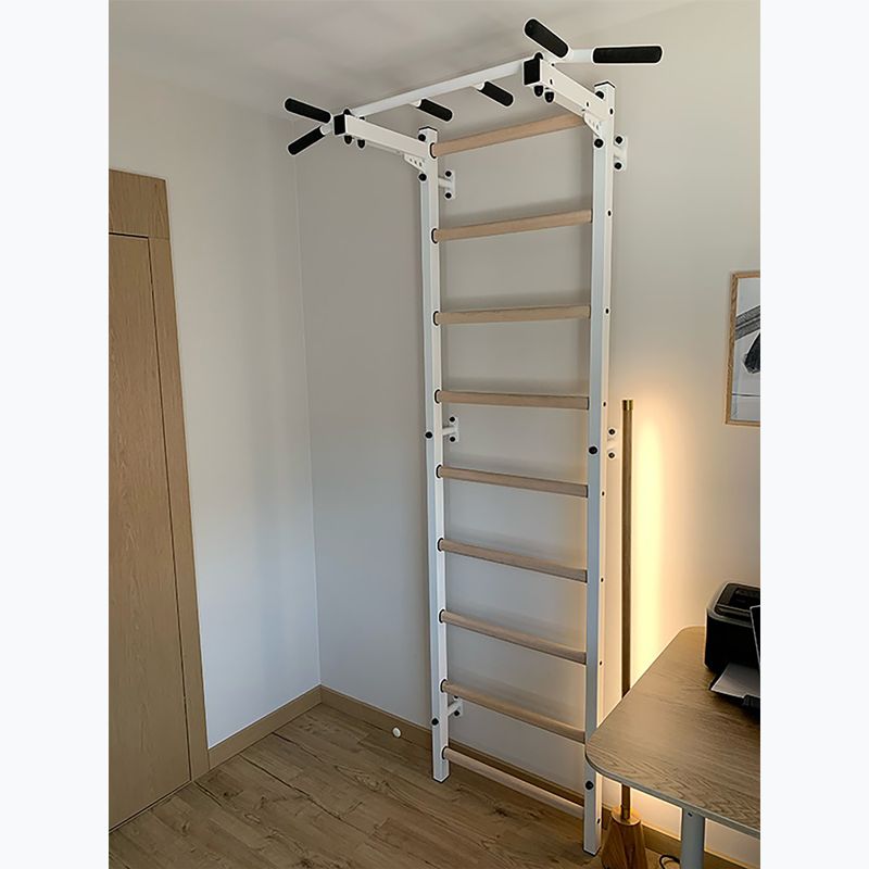 Drabinka gimnastyczna BenchK biała BK-721W 12