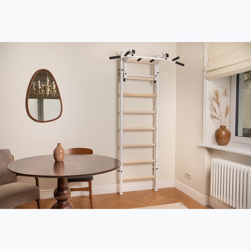 Drabinka gimnastyczna BenchK biała BK-231W 10