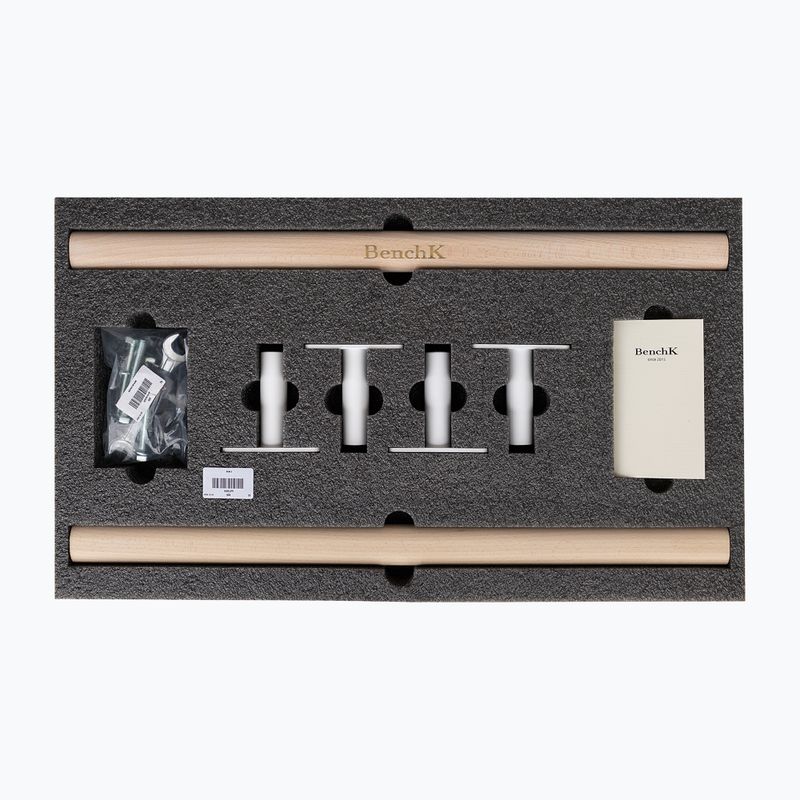 Drabinka gimnastyczna BenchK biała BK-221W+A204 10