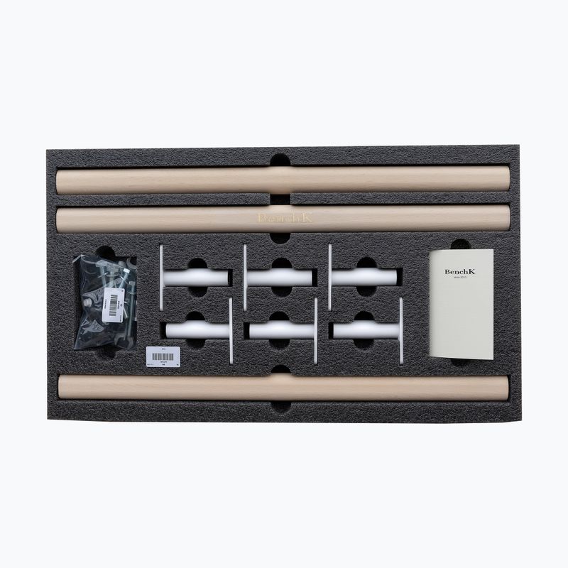 Drabinka gimnastyczna BenchK biała BK-721W+A204 3