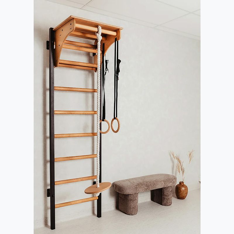Drabinka gimnastyczna BenchK czarna BK-212B+A076 17