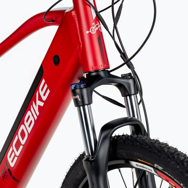 Rower elektryczny EcoBike SX4 36V 13Ah 468Wh X-CR LG red 8