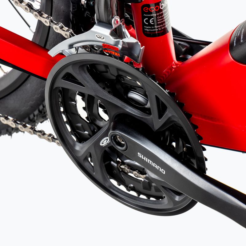 Rower elektryczny EcoBike SX4 36V 13Ah 468Wh X-CR LG red 10