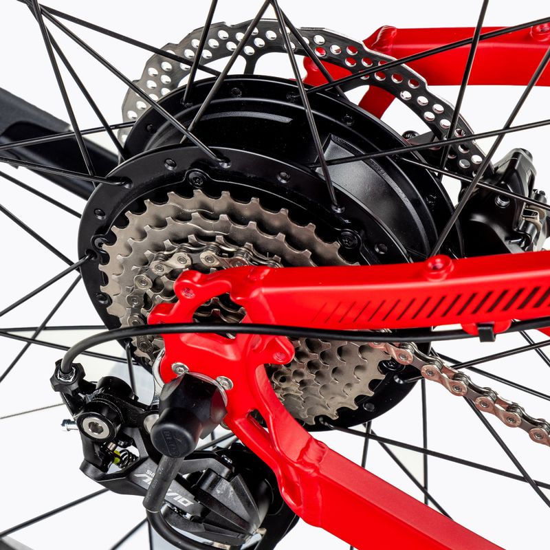 Rower elektryczny EcoBike SX4 36V 13Ah 468Wh X-CR LG red 14