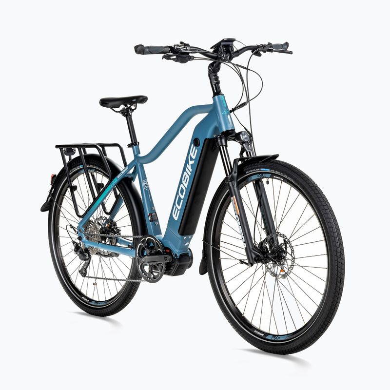 Rower elektryczny EcoBike MX500 48V 17.5Ah 840Wh X500 LG blue