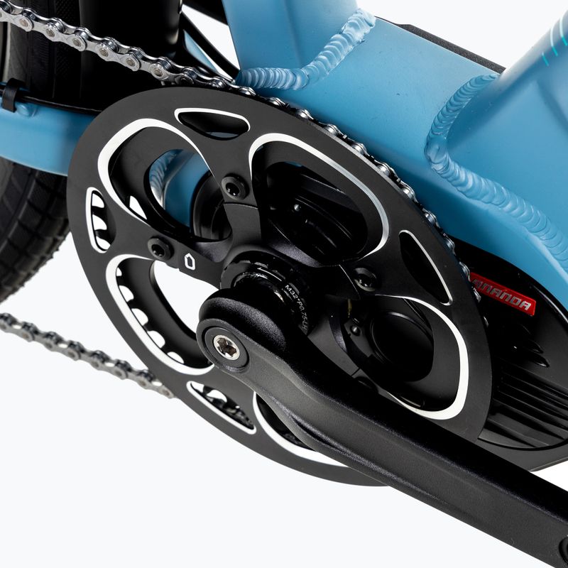 Rower elektryczny EcoBike MX500 48V 17.5Ah 840Wh X500 LG blue 4